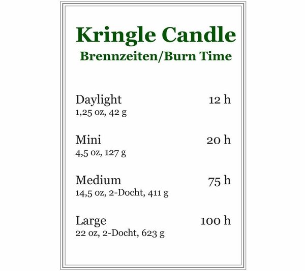 Kringle Candle Spice Apple